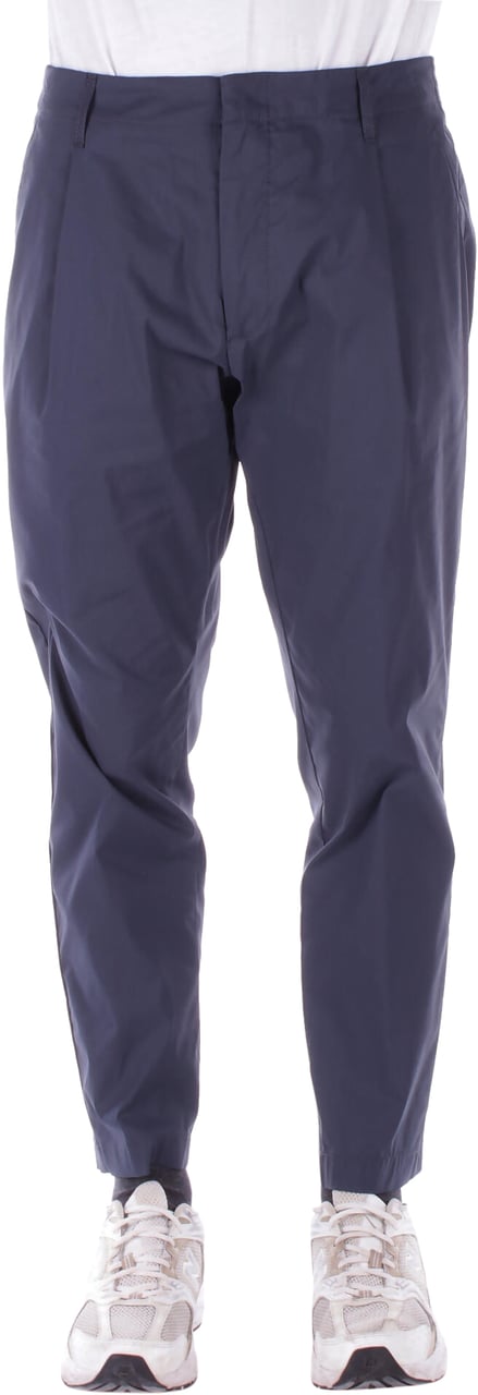 Dondup Trousers Blue Blauw