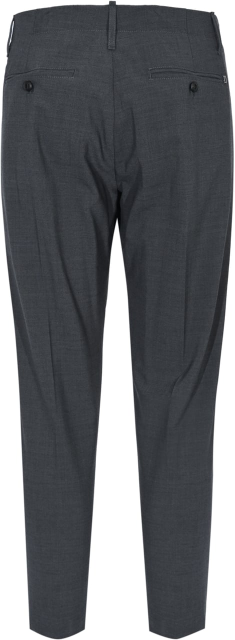 Dondup Trousers Fumo Grijs