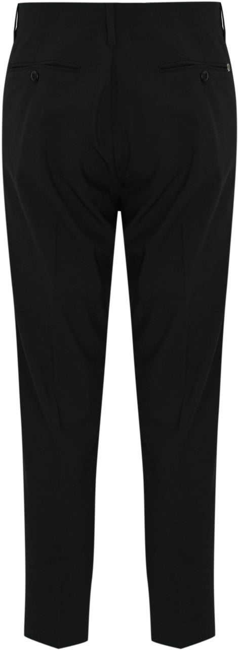 Dondup Trousers Black Zwart