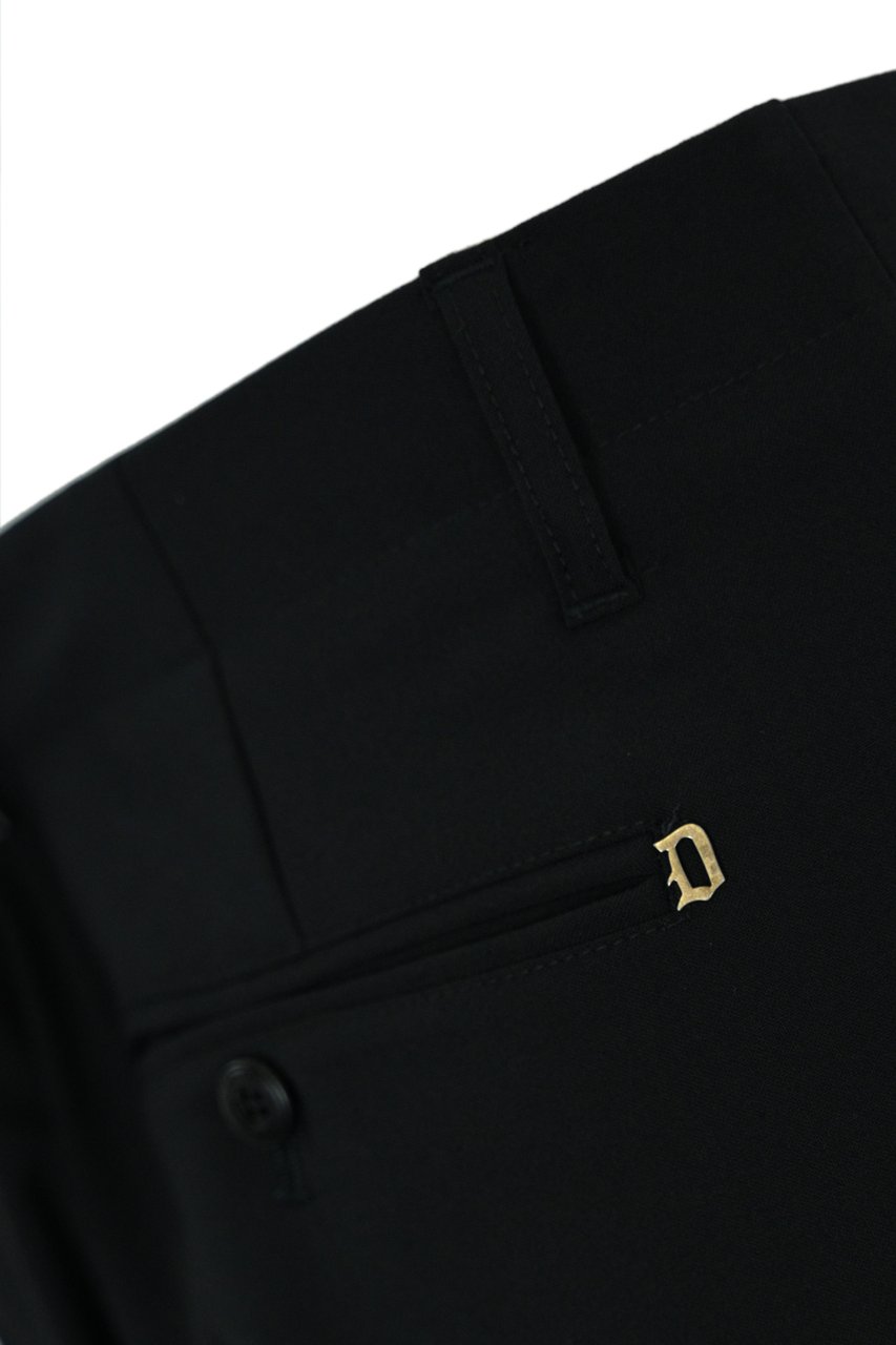 Dondup Trousers Black Zwart