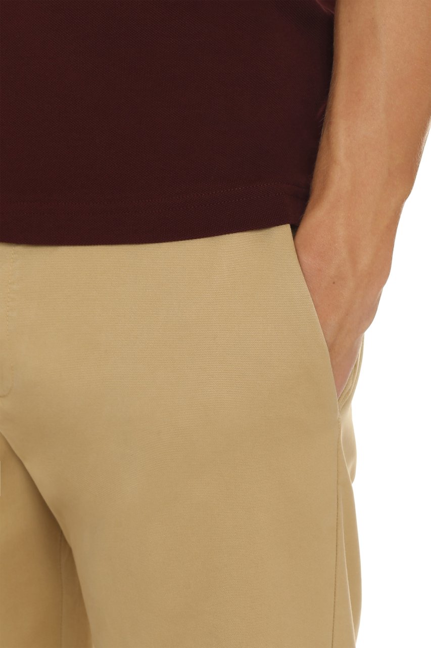 Dondup James cotton trousers Beige