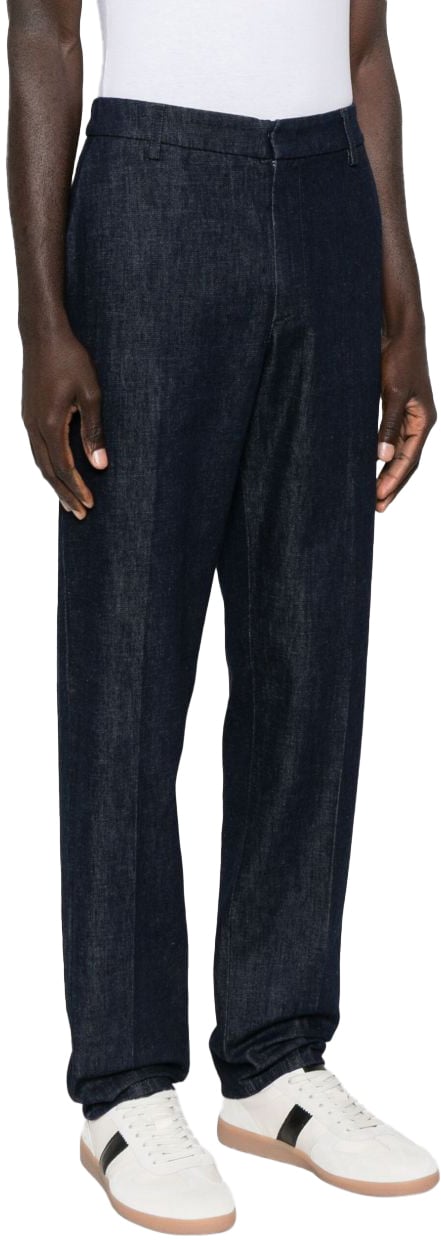 Dondup Dondup Pantaloni Blu Blauw