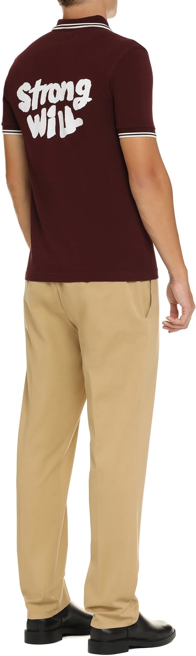 Dondup James cotton trousers Beige