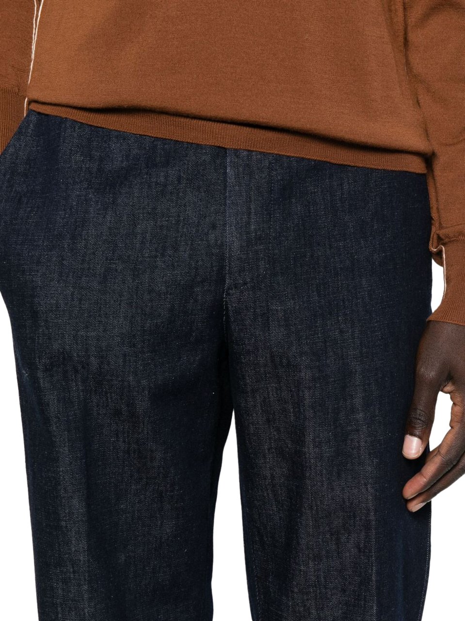 Dondup Dondup Pantaloni Blu Blauw