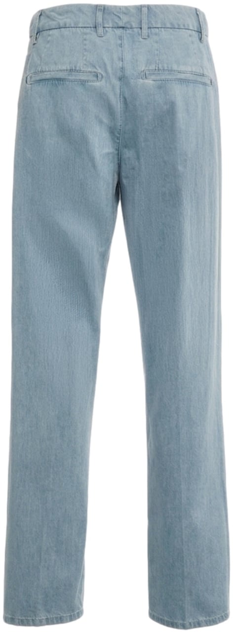 Dondup Loose fit pants 'James' Blauw