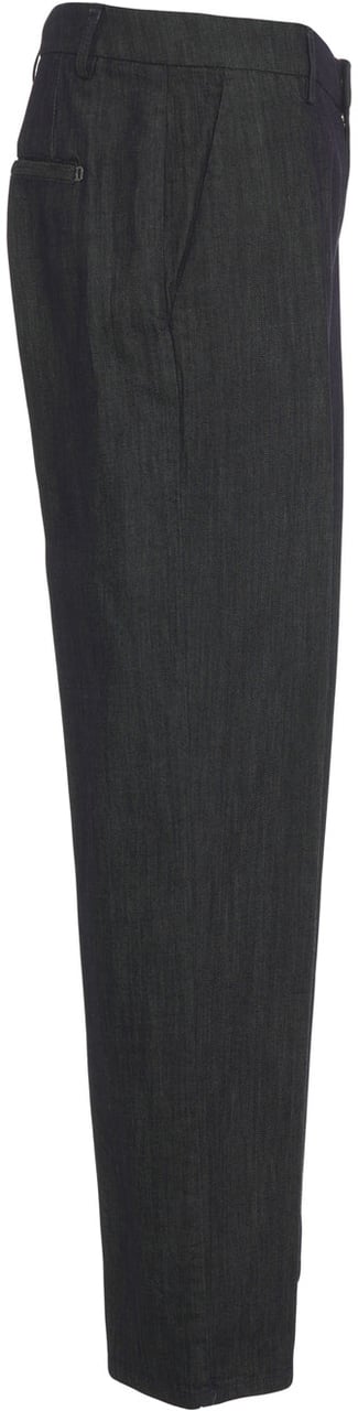 Dondup Loose fit pants 'James' Blauw