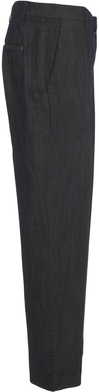 Dondup Loose fit pants 'James' Blauw
