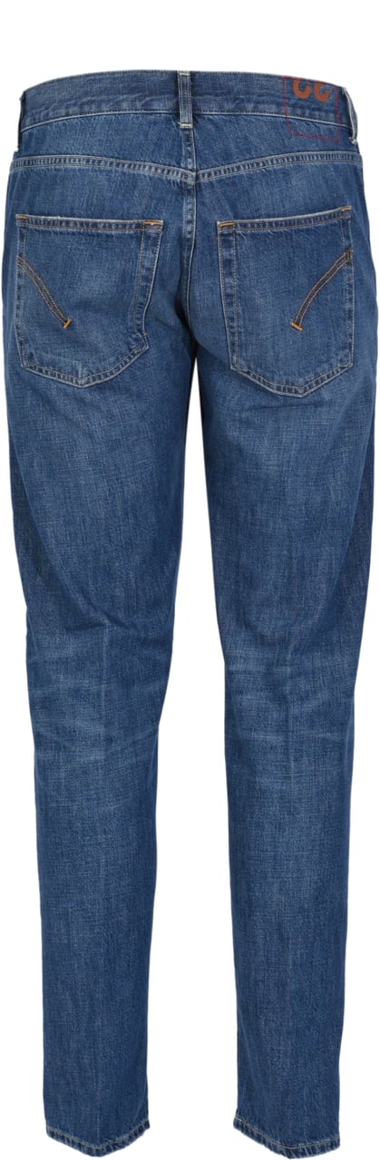 Dondup Trousers Blue Blauw