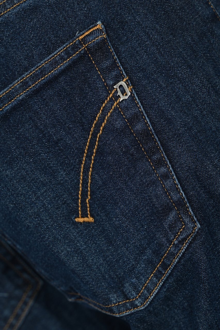 Dondup Trousers Blue Blauw