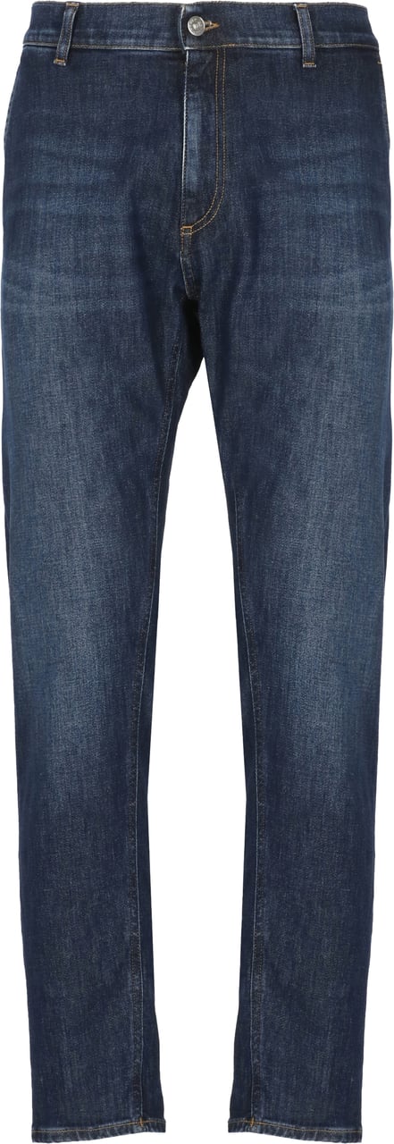 Dondup Trousers Blue Blauw