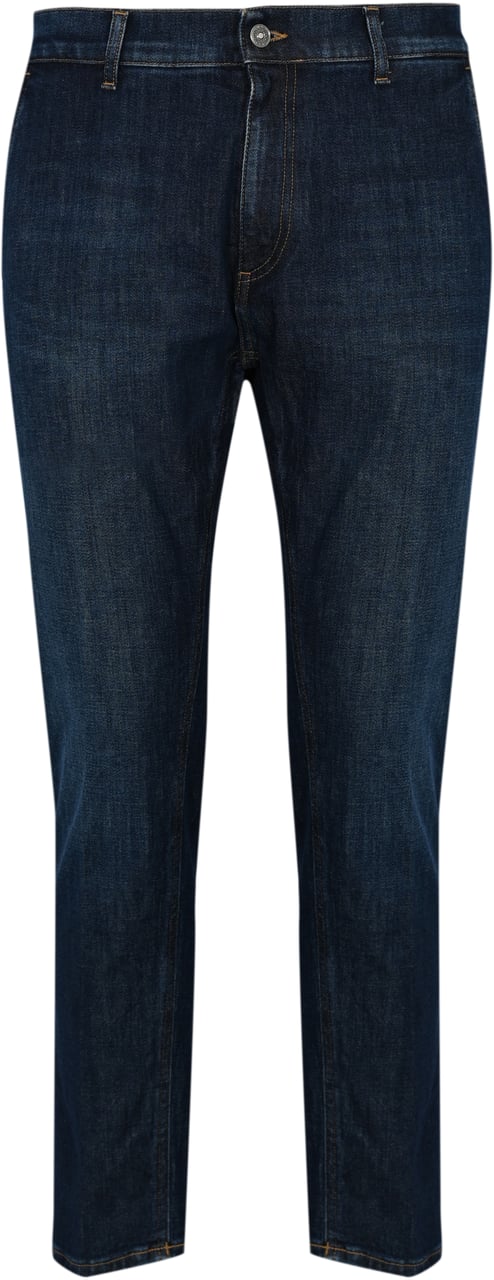 Dondup Trousers Blue Blauw