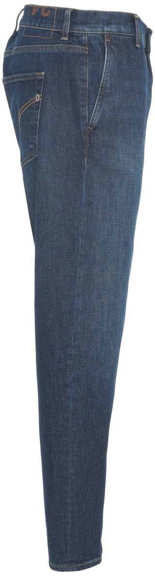 Dondup Carrot fit jeans 'Jeff' Blauw