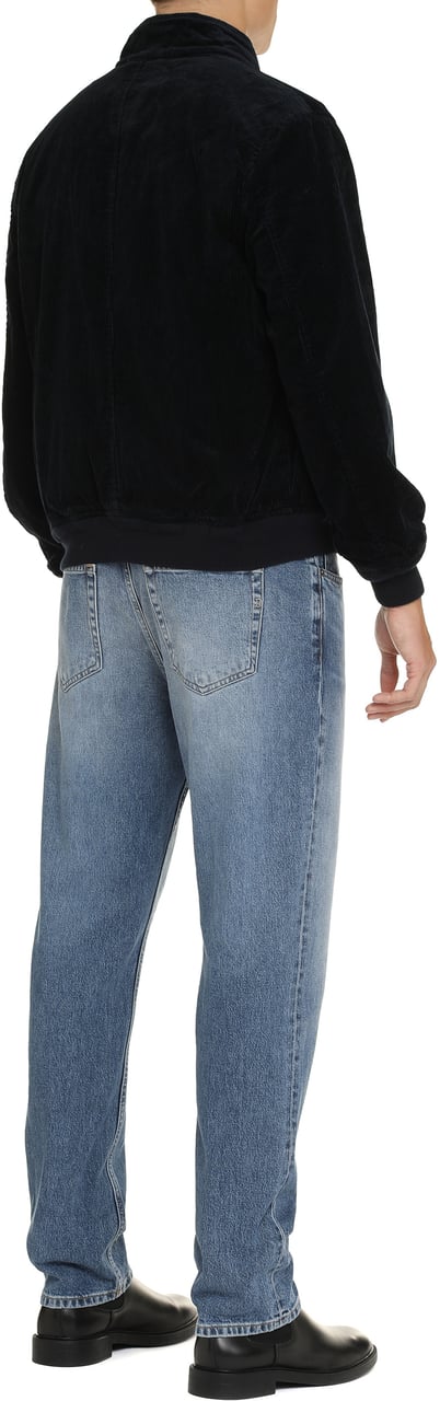 Dondup Andi5-pocket straight-leg jeans Blauw