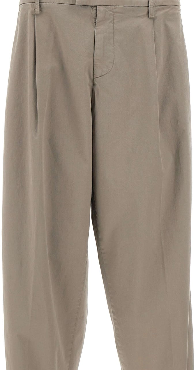 Dondup Trousers Grey Taupe