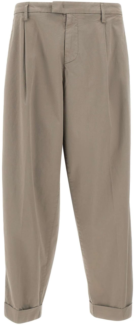Dondup Trousers Grey Grijs