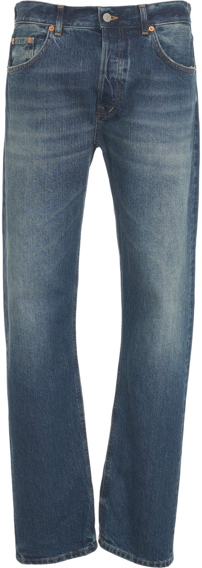 Dondup Straight cut jeans 'Bray' Blauw