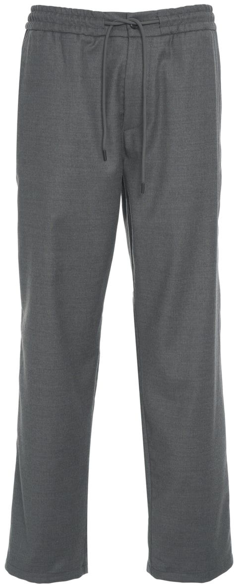 Dondup Jogger in flanella 'Noel' Grijs
