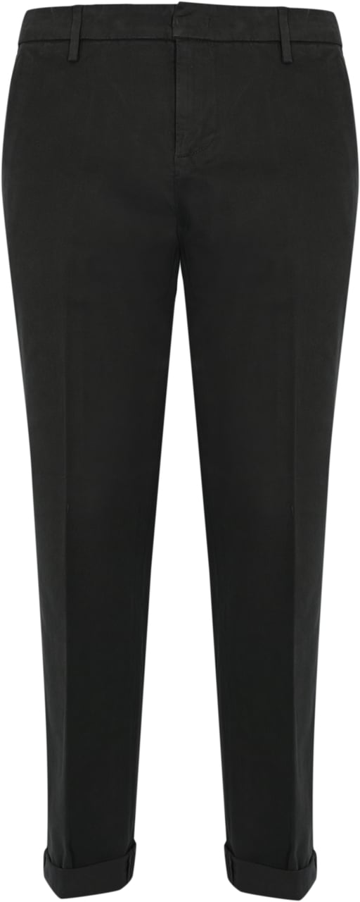 Dondup Trousers Carbone Zwart