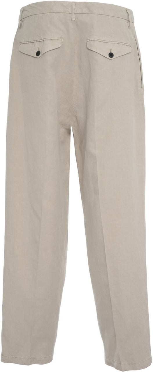 Dondup Wide leg pants Taupe