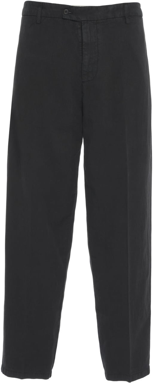 Dondup Wide leg pants Zwart
