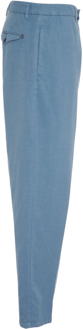 Dondup Wide leg pants Blauw