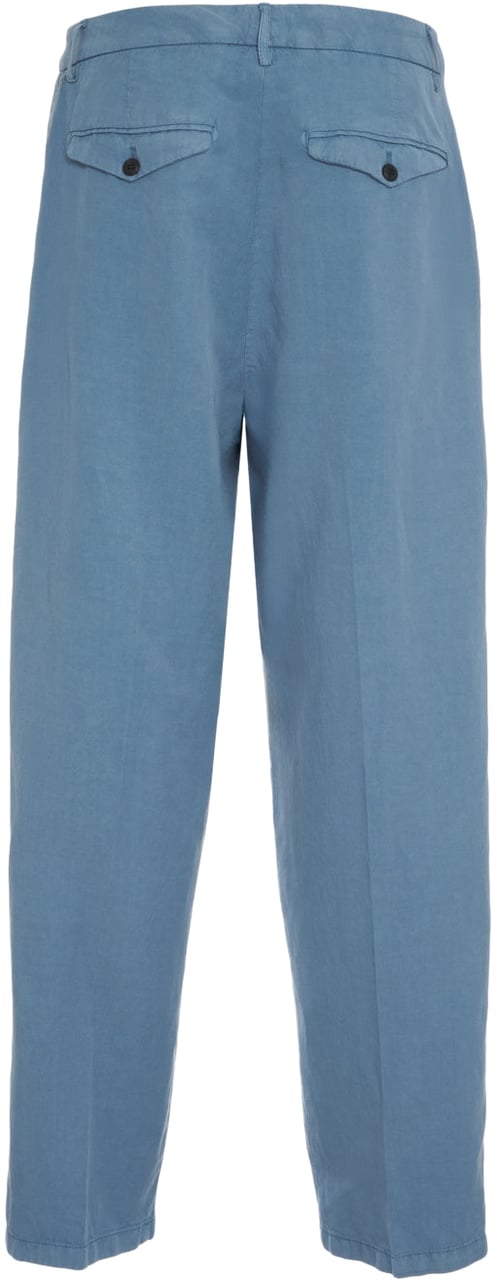 Dondup Wide leg pants Blauw