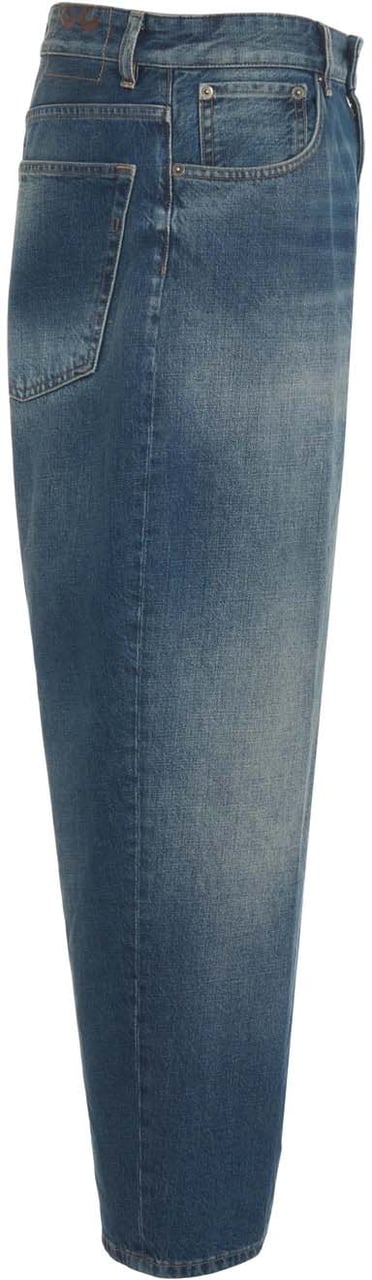 Dondup Loose fit jeans 'Anthony' Blauw