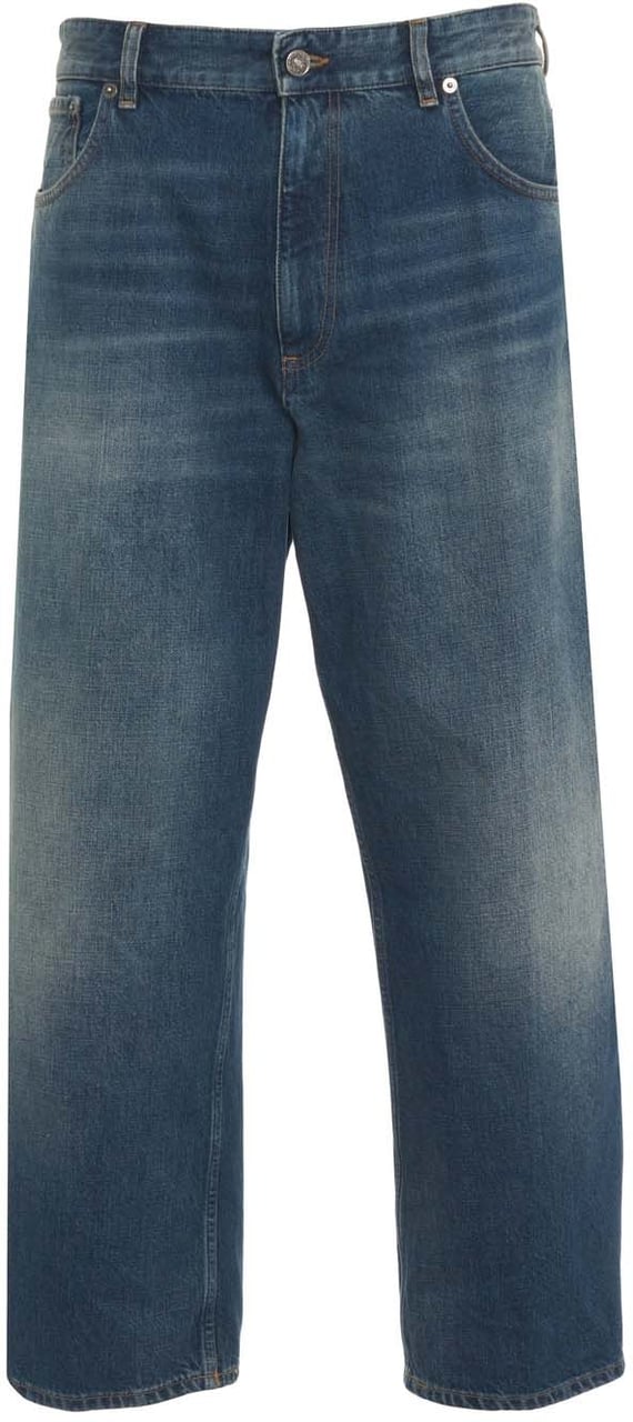 Dondup Loose fit jeans 'Anthony' Blauw