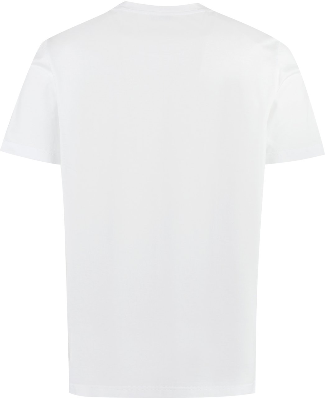 Dondup Cotton crew-neck T-shirt Wit