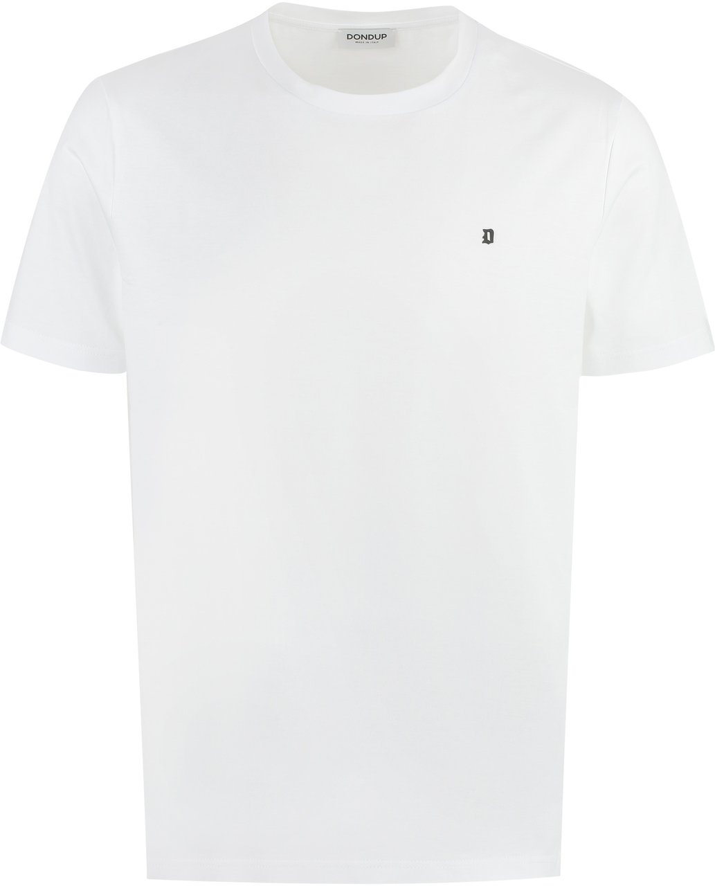 Dondup Cotton crew-neck T-shirt Wit