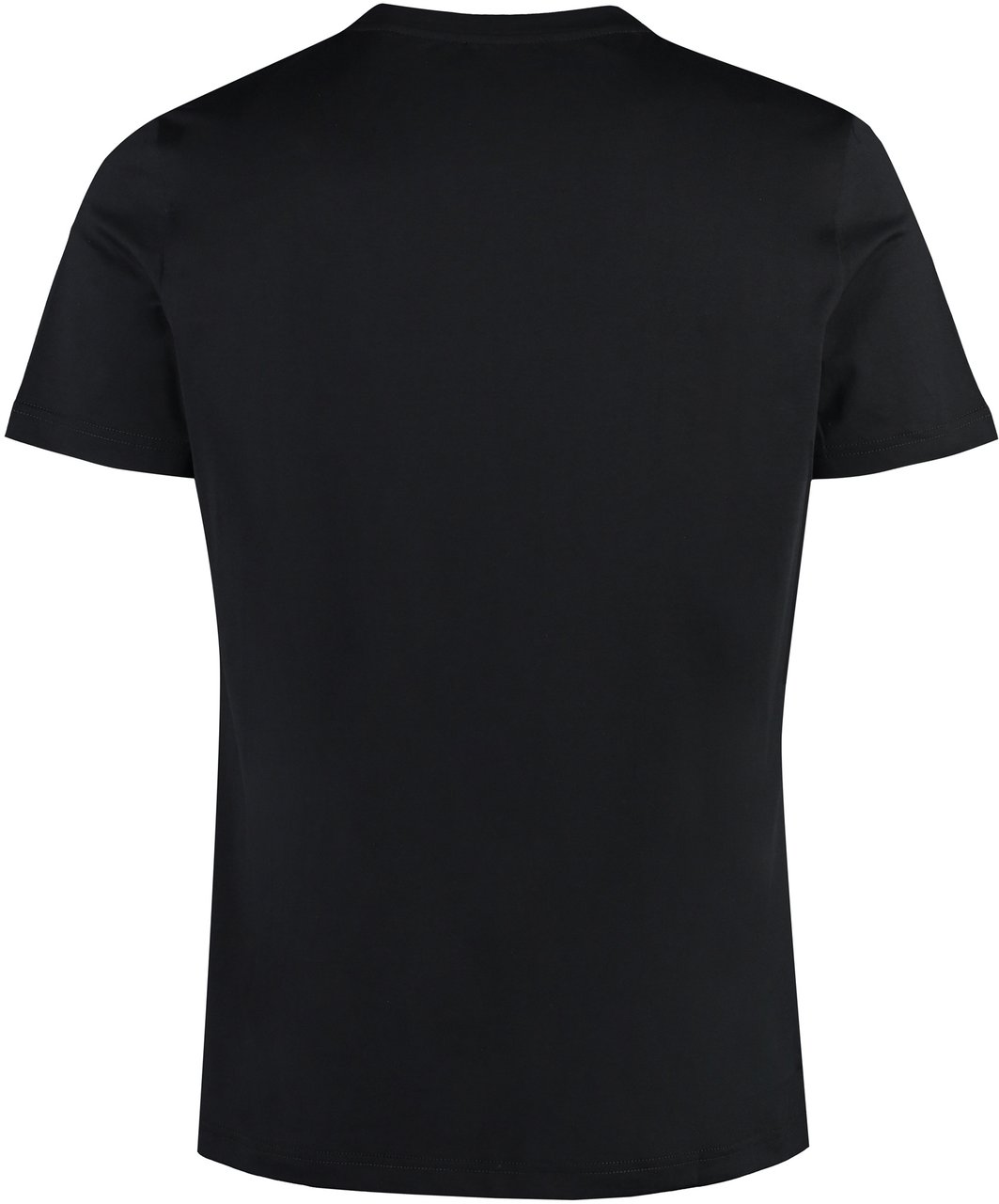 Dondup Cotton crew-neck T-shirt Zwart