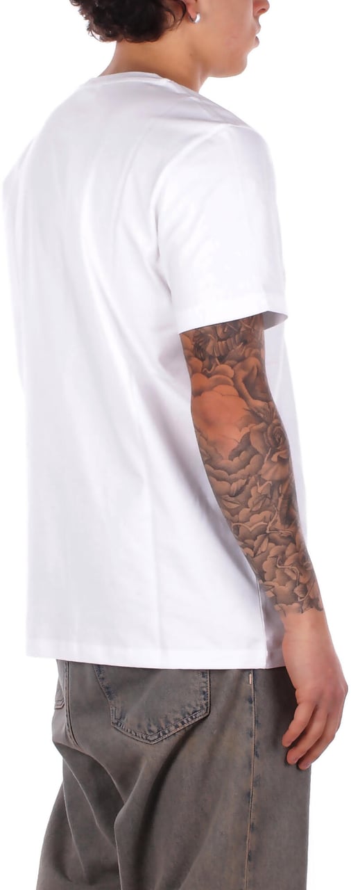 Dondup T-Shirts And Polos Bianco Wit