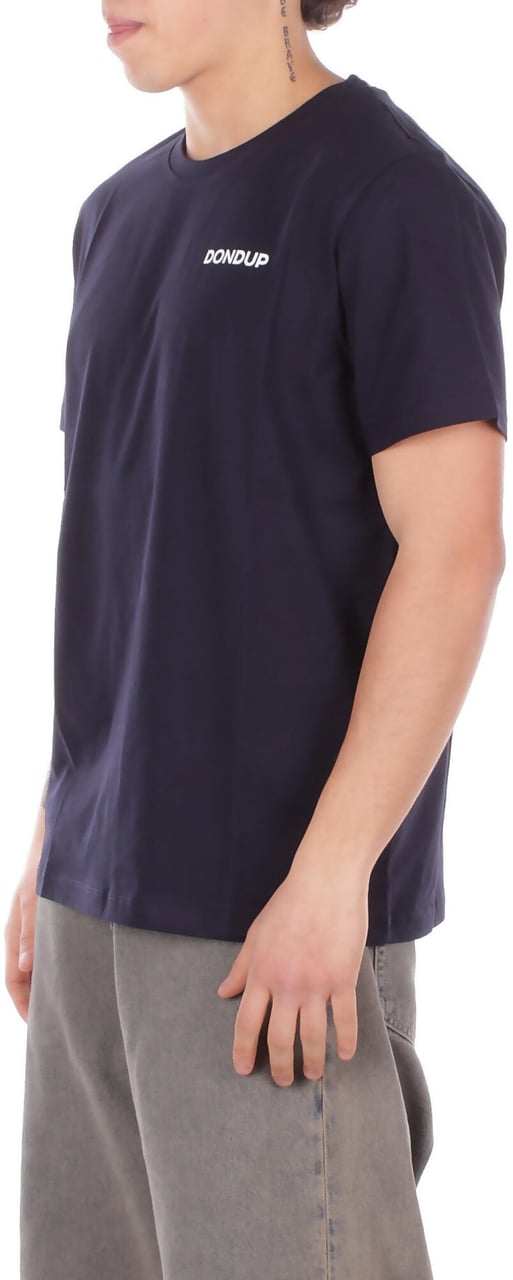Dondup T-Shirts And Polos Blue Blauw