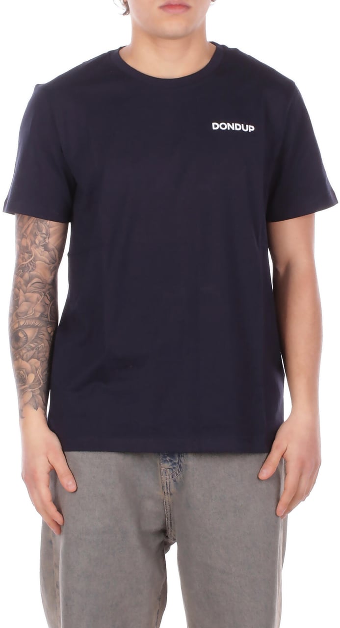 Dondup T-Shirts And Polos Blue Blauw