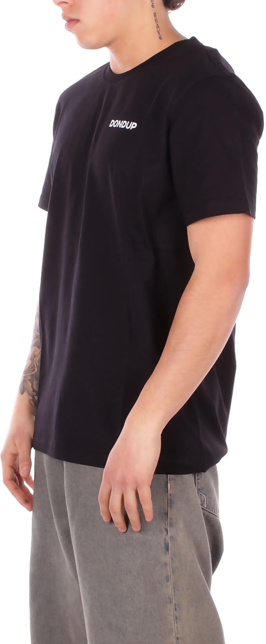 Dondup T-Shirts And Polos Black Zwart
