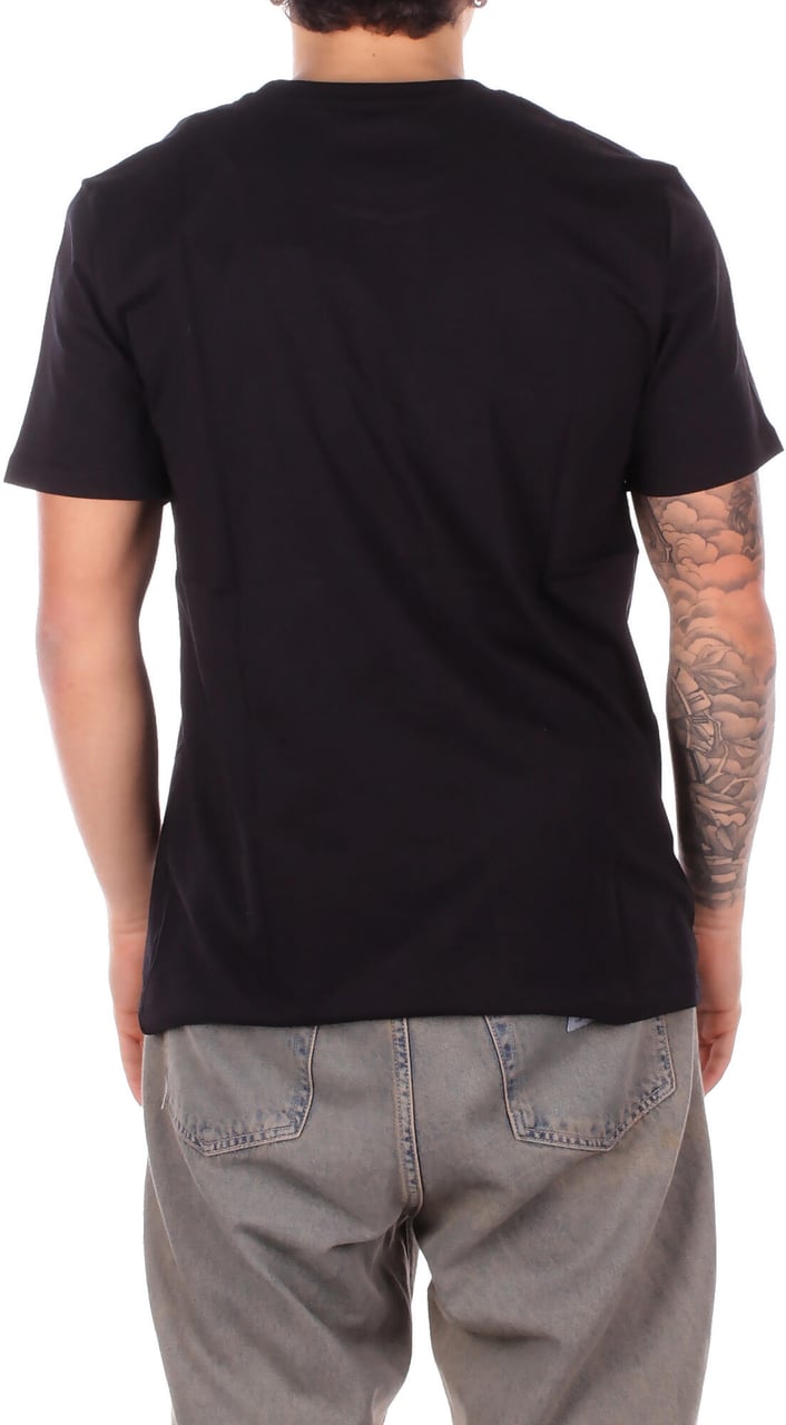 Dondup T-Shirts And Polos Nero Zwart