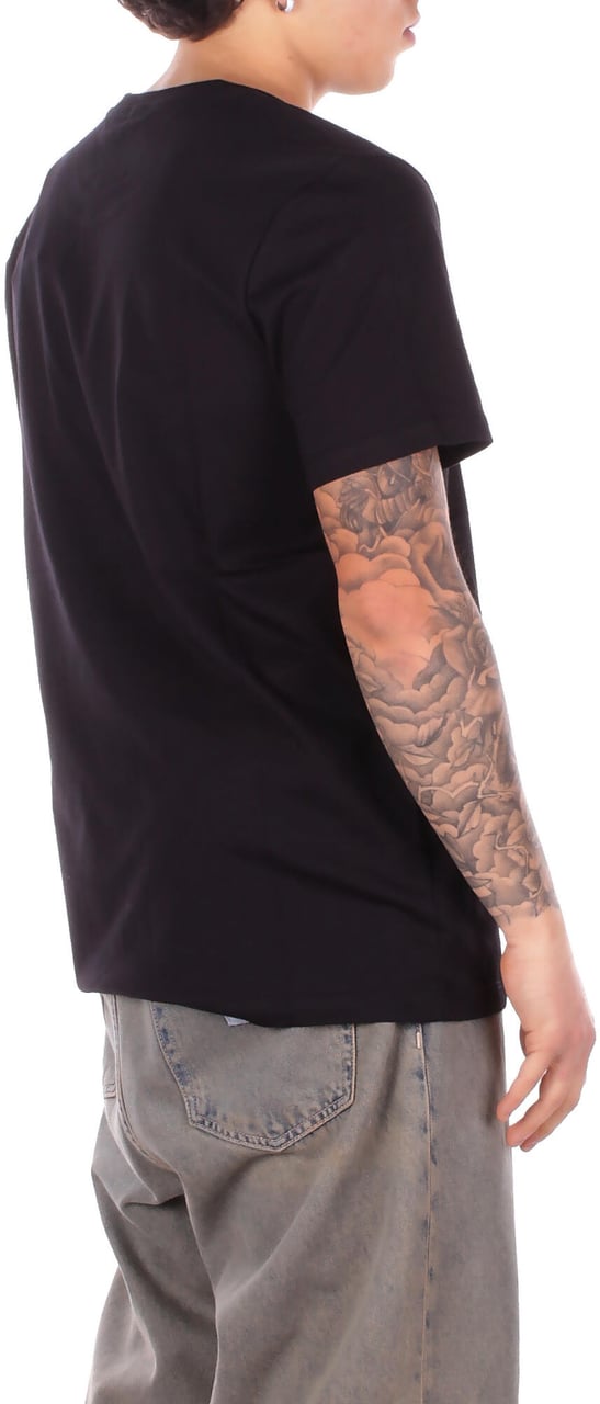 Dondup T-Shirts And Polos Nero Zwart
