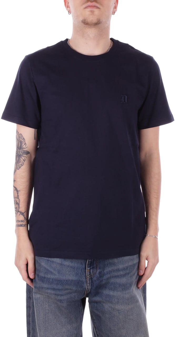 Dondup T-Shirts And Polos Blue Blauw