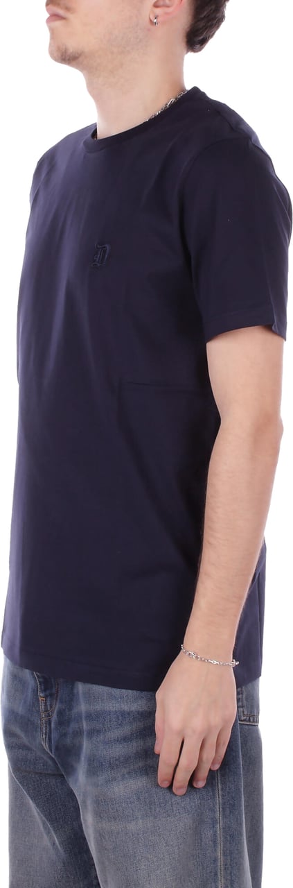Dondup T-Shirts And Polos Blue Blauw