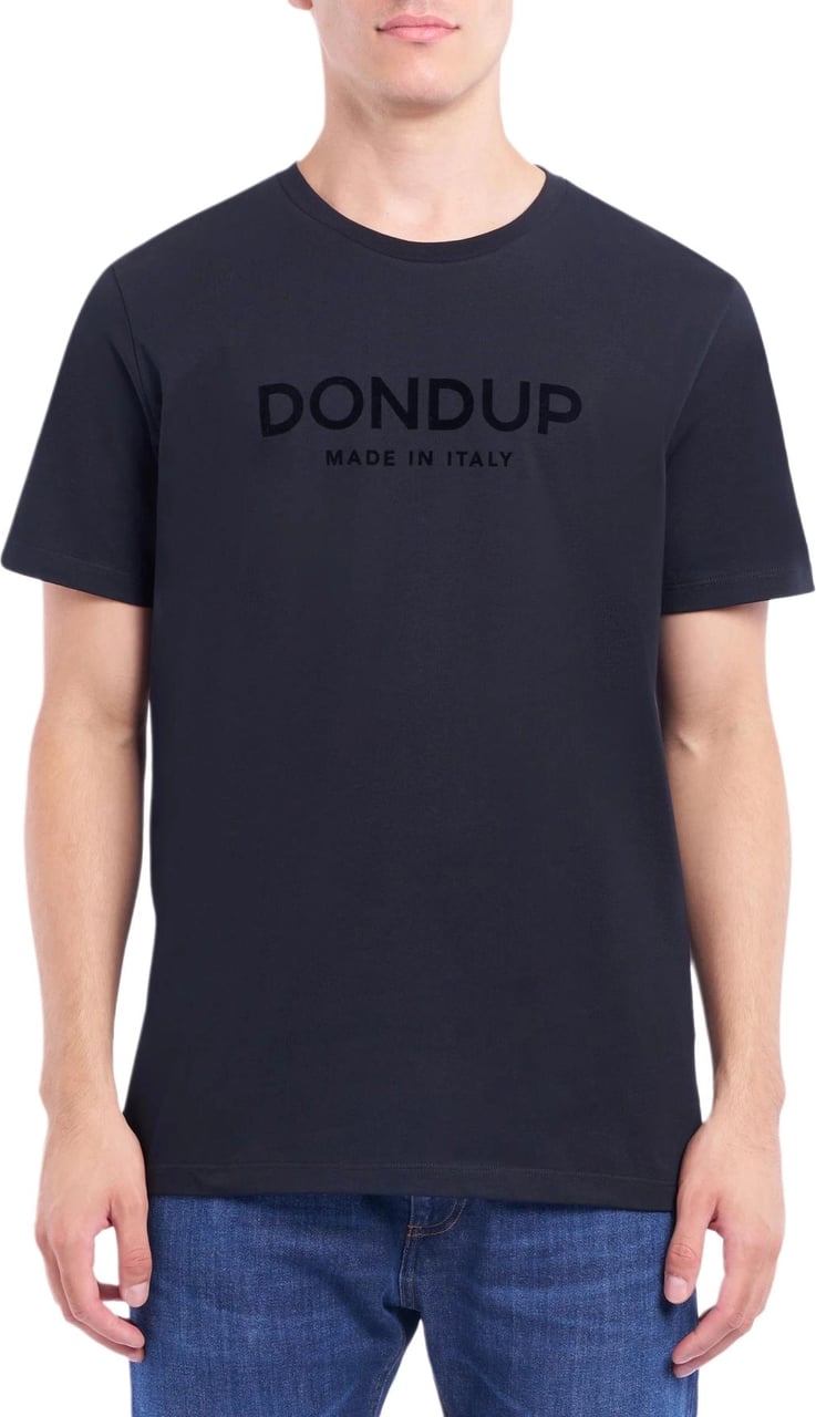 Dondup T-Shirts And Polos Black Zwart
