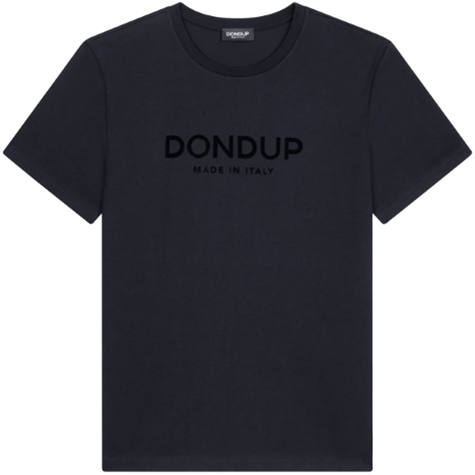 Dondup T-Shirts And Polos Black Zwart
