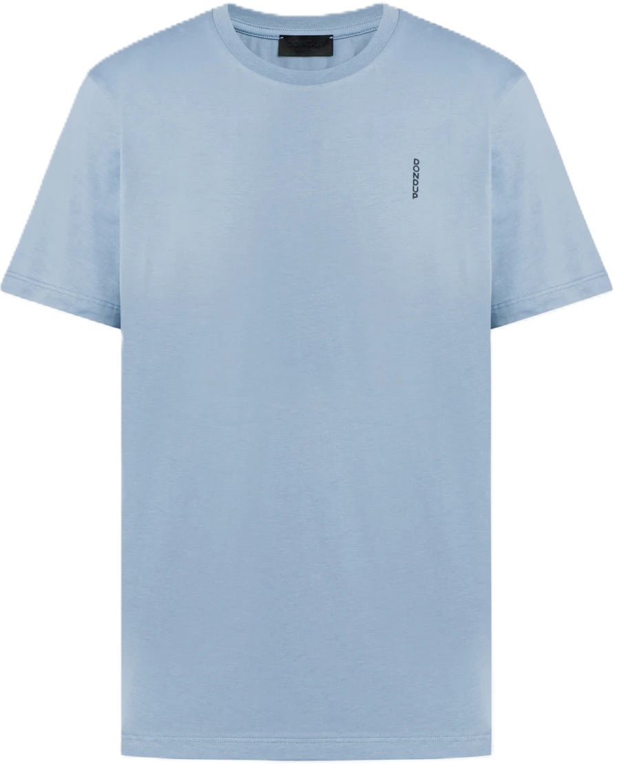 Dondup T-Shirts And Polos Azzurro Polvere Lichtblauw