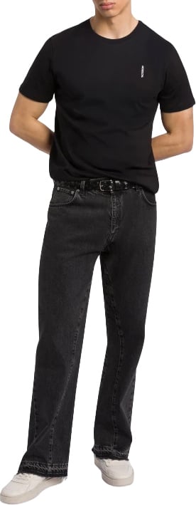 Dondup T-Shirts And Polos Nero Zwart