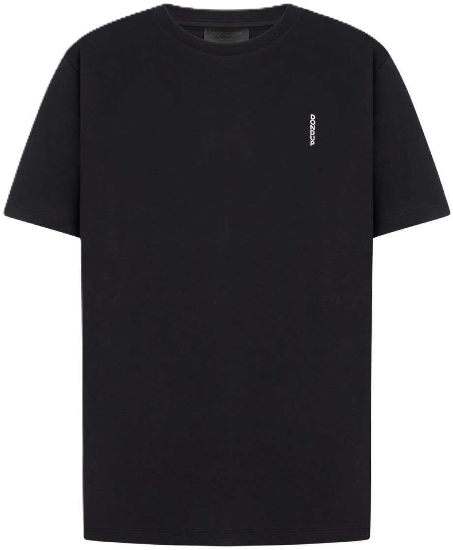 Dondup T-Shirts And Polos Nero Zwart