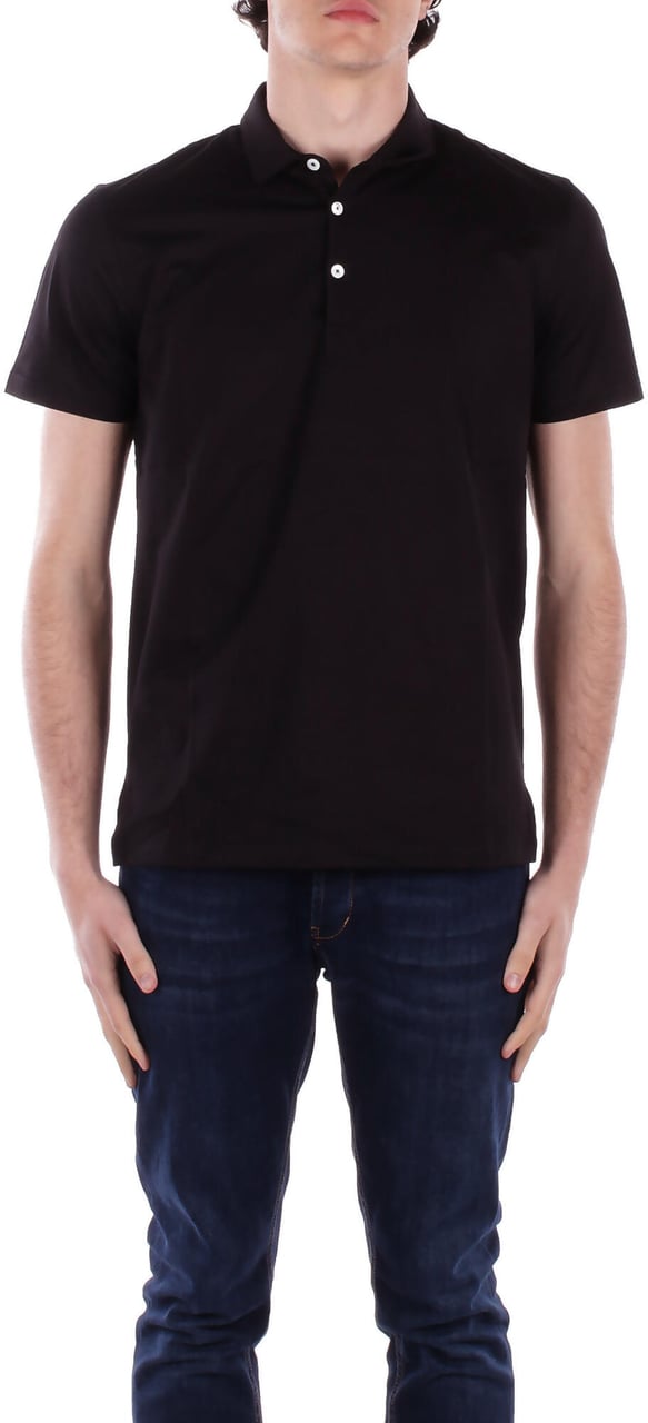 Dondup T-Shirts And Polos Black Zwart