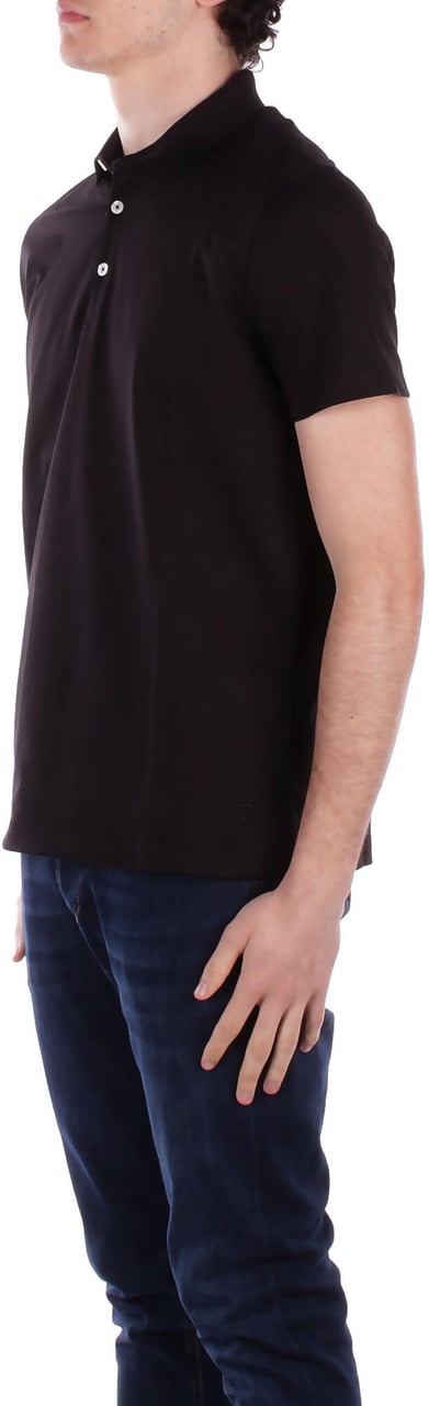Dondup T-Shirts And Polos Black Zwart