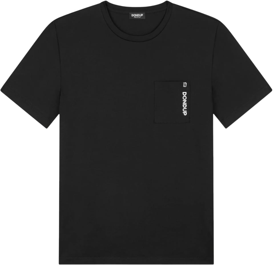 Dondup T-Shirts And Polos Black Zwart