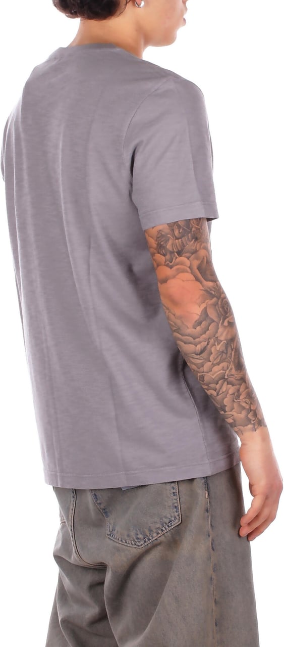 Dondup T-Shirts And Polos Fume Grijs