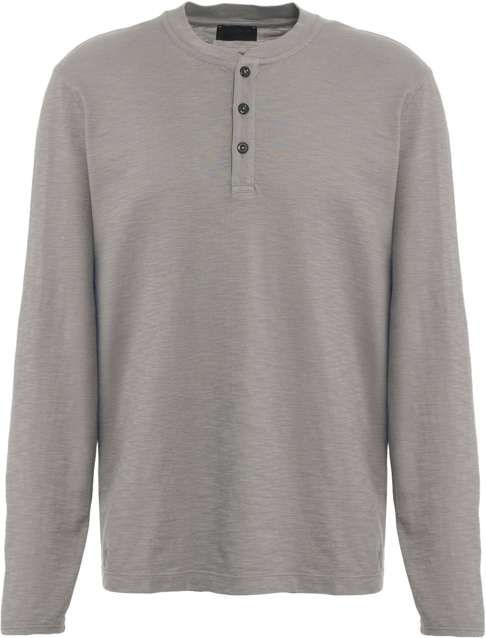 Dondup Henley shirt Grijs