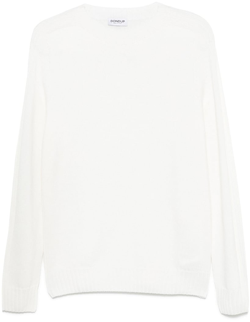 Dondup Sweaters Cream Wit